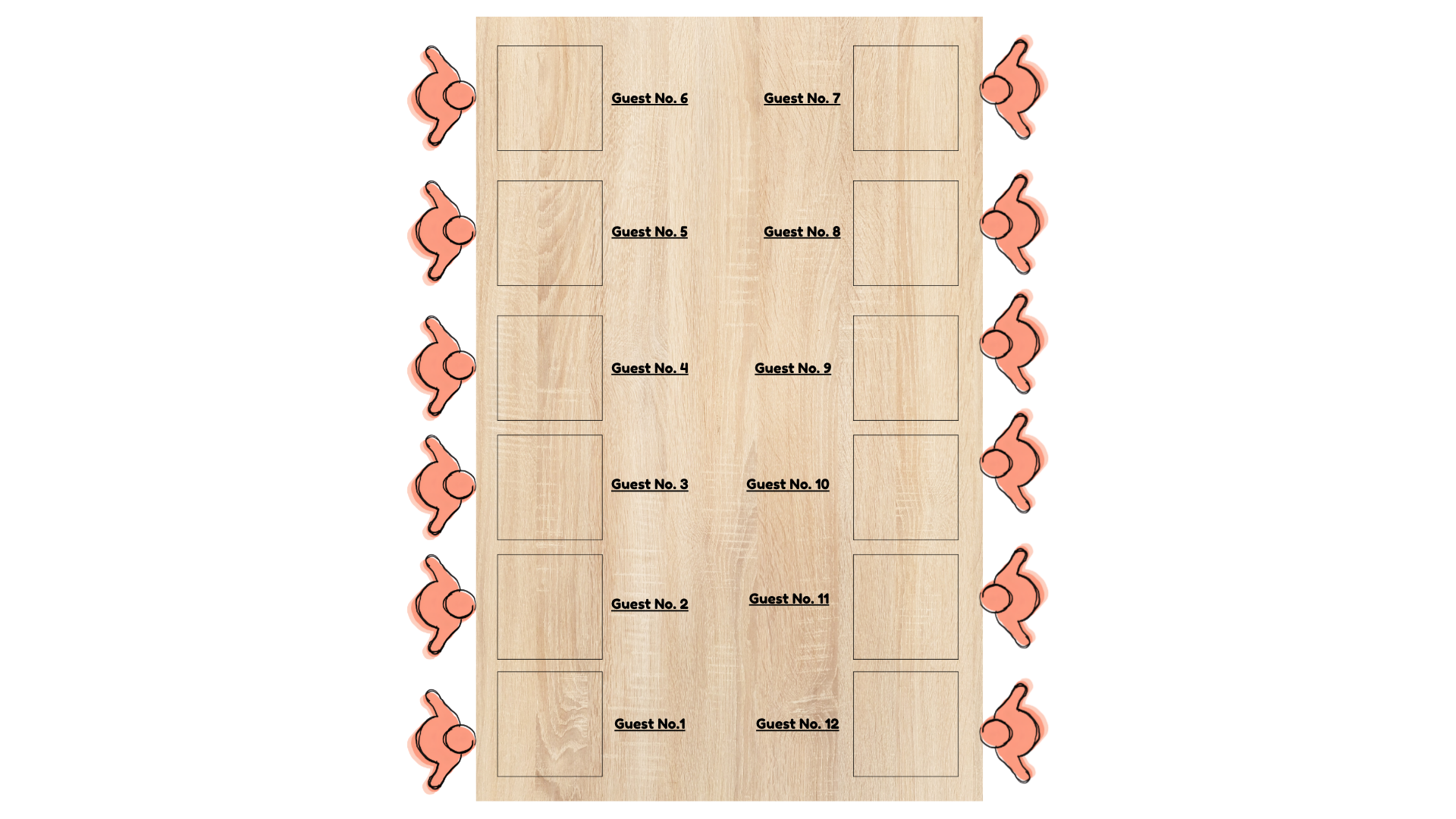 Main Study and Coworking Space floor plan - Right Side